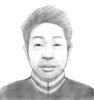 福岡市東区箱崎ふ頭付近海上で発見された男性の似顔絵