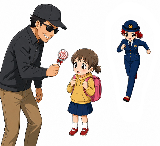 不審者とたかちゃん
