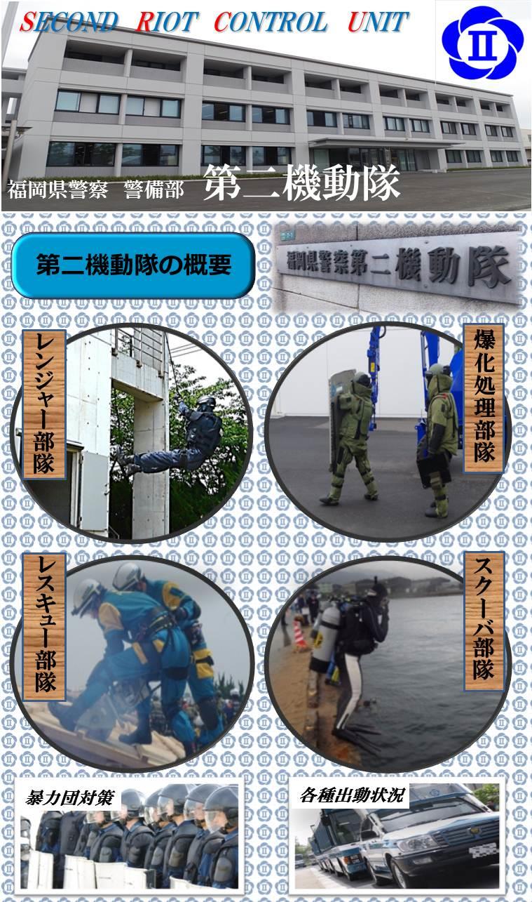 福岡県警察第二機動隊　トップページ
