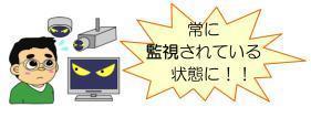 スマート家電も攻撃の対象に!のイラスト