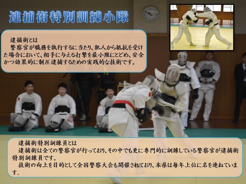 逮捕術特別訓練小隊