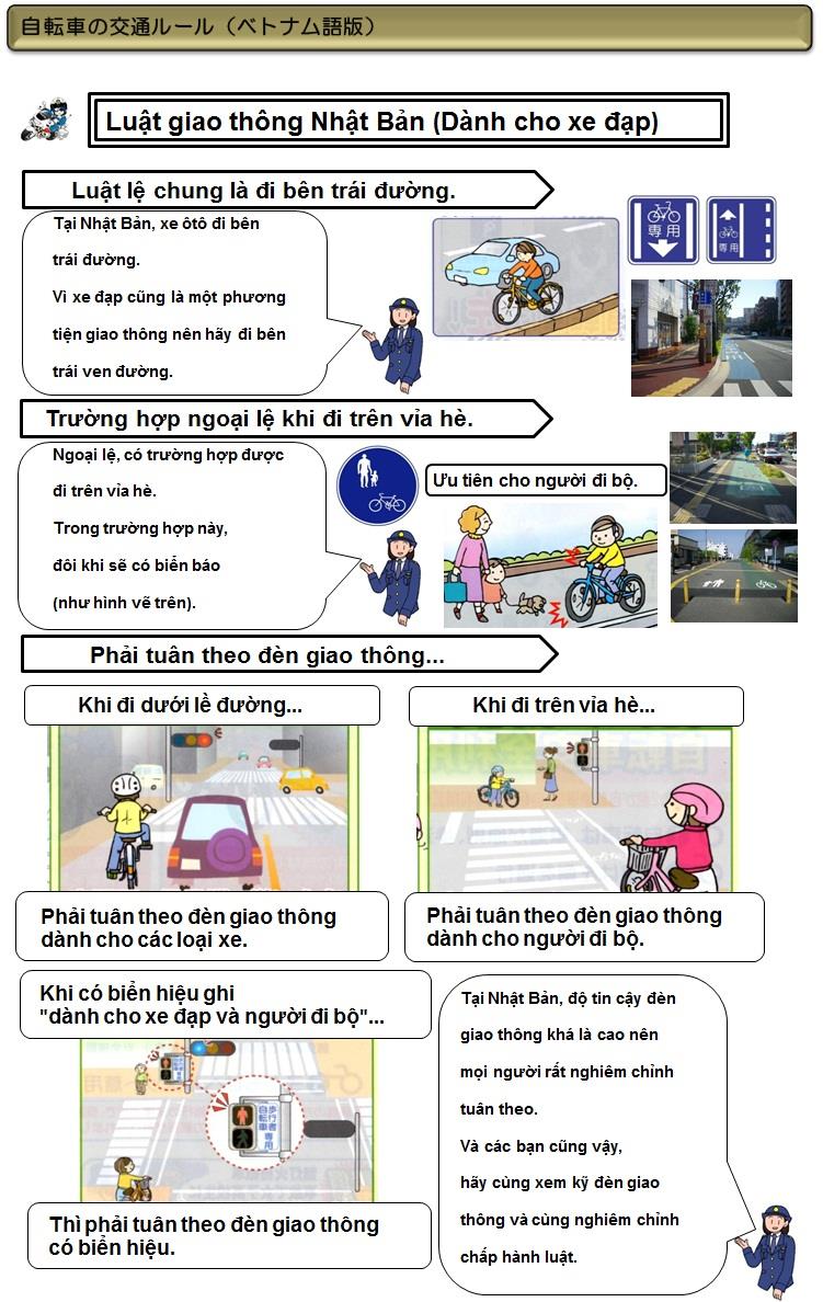 自転車ルール（ベトナム語版）その１