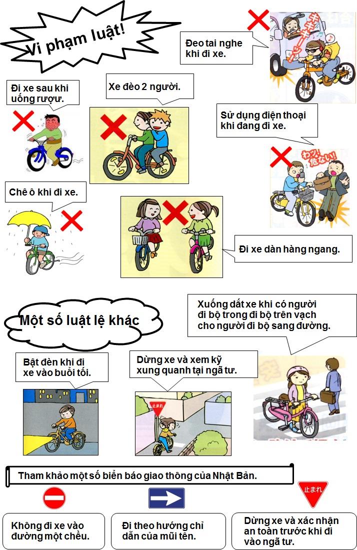 自転車ルール（ベトナム語版）その２