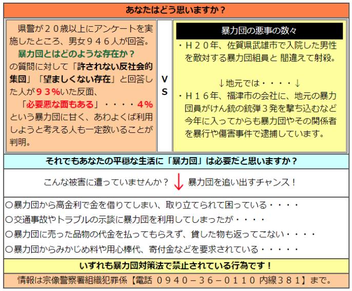 福岡県警察 宗像警察署 求む 暴力団情報 福岡県警察 宗像警察署 求む 暴力団情報