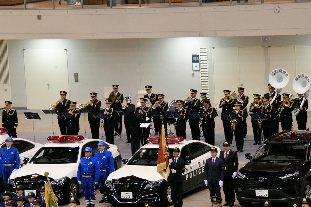 令和7年福岡県警察年頭視閲