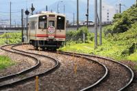 糒のSカーブをゆく412号