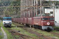 鹿児島貨物駅で入換中の403号