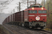 雨の長崎本線をゆく404号