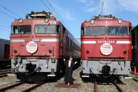 九州鉄道記念館イベントにて鉄道タレント久野さんとともに