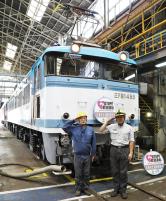 ２０２４年７月５日、門司機関区で撮影しました。