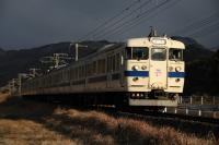 早朝に日豊本線をゆく415系
