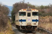 勾配を上り船尾に到着したキハ40