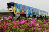 つつじの中をゆく999号