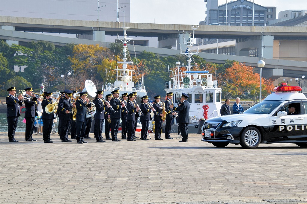 令和７年五機関合同年末特別警戒出発式