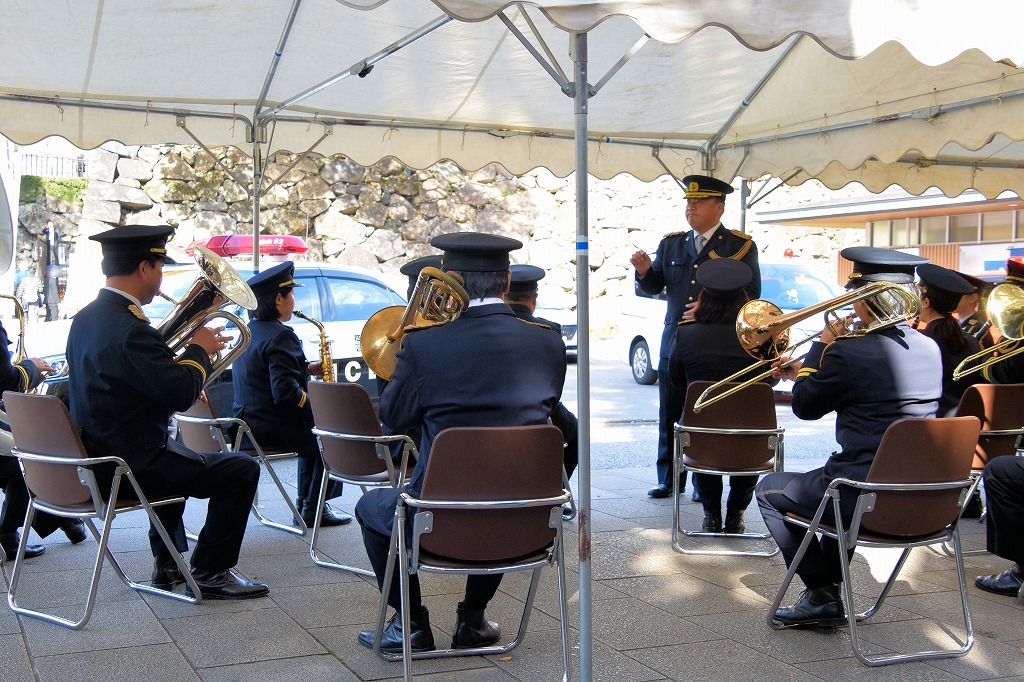 令和７年歳末特別警戒活動出動式