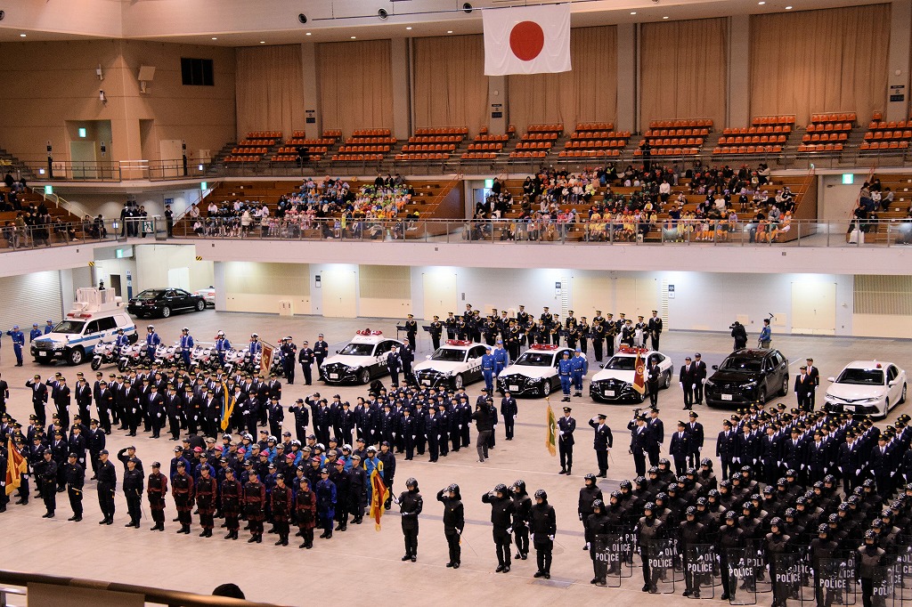 令和８年福岡県警察年頭視閲