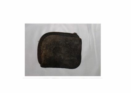 死者の所持品の写真