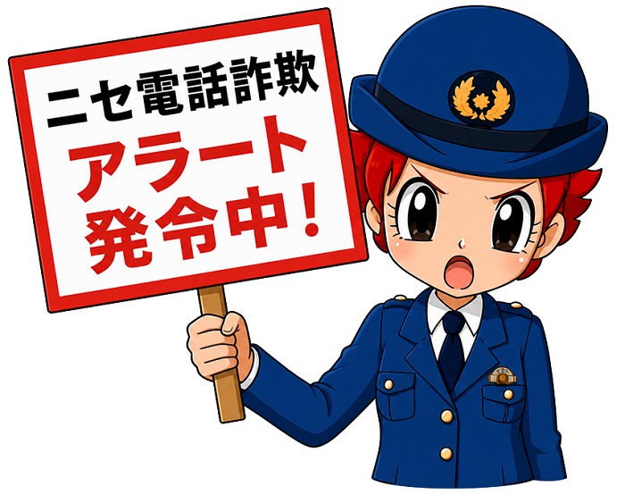 看板を持ったたかちゃんのイラスト