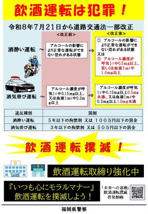 道路交通法の一部改正