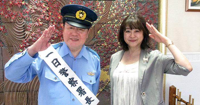 写真：立川生志師匠と田中みずき氏