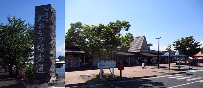 写真：道の駅おおとう桜街道