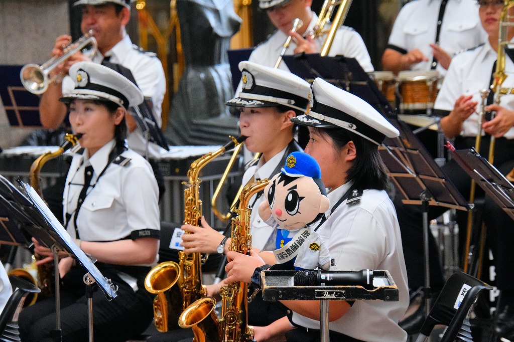 秋の交通安全キャンペーン天神