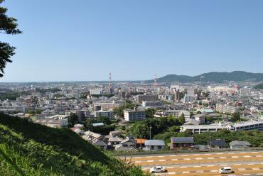 大畑町から八幡西区を望む風景の画像