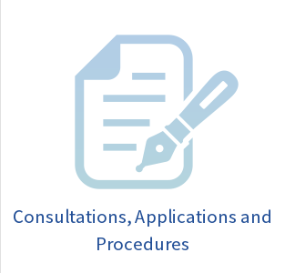 Consultations, applications, and procedures