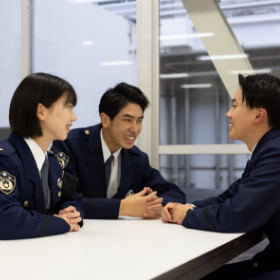 警察学校の風景