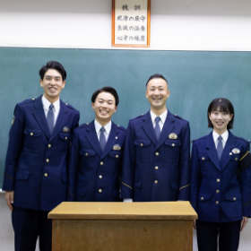 警察学校の風景