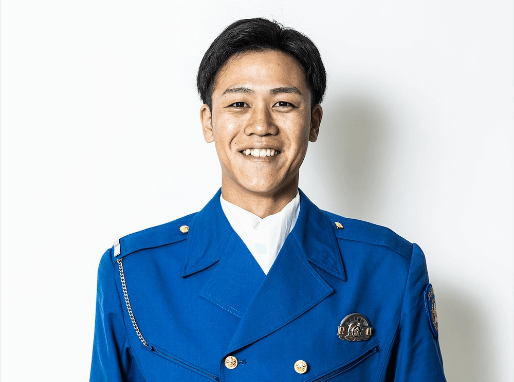 交通部 交通機動隊 福岡地区隊機動取締白バイ 巡査長